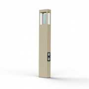 Aussenleuchte mit 2 Steckdosen